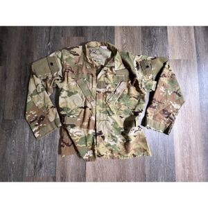 US Military OCP Multicam Combat Coat Mens Large Short Good Tactical Field Jacket